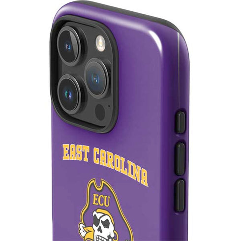 East Carolina University ECU Pirates Logo iPhone 16 Pro Max Impact Case